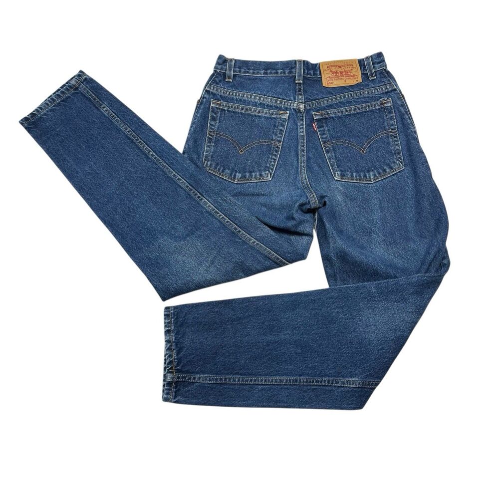 Vintage Levis 550 Jeans Relaxed Fit Tapered Leg 27 - Picture 2 of 13